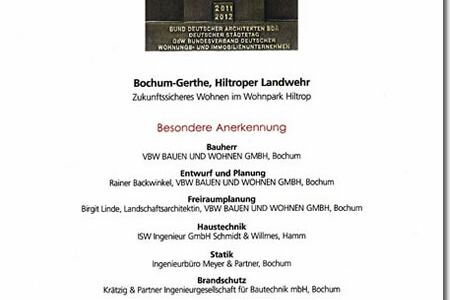 Deutscher Bauherrenpreis 2012
