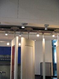 Showroom mit Beleuchtung